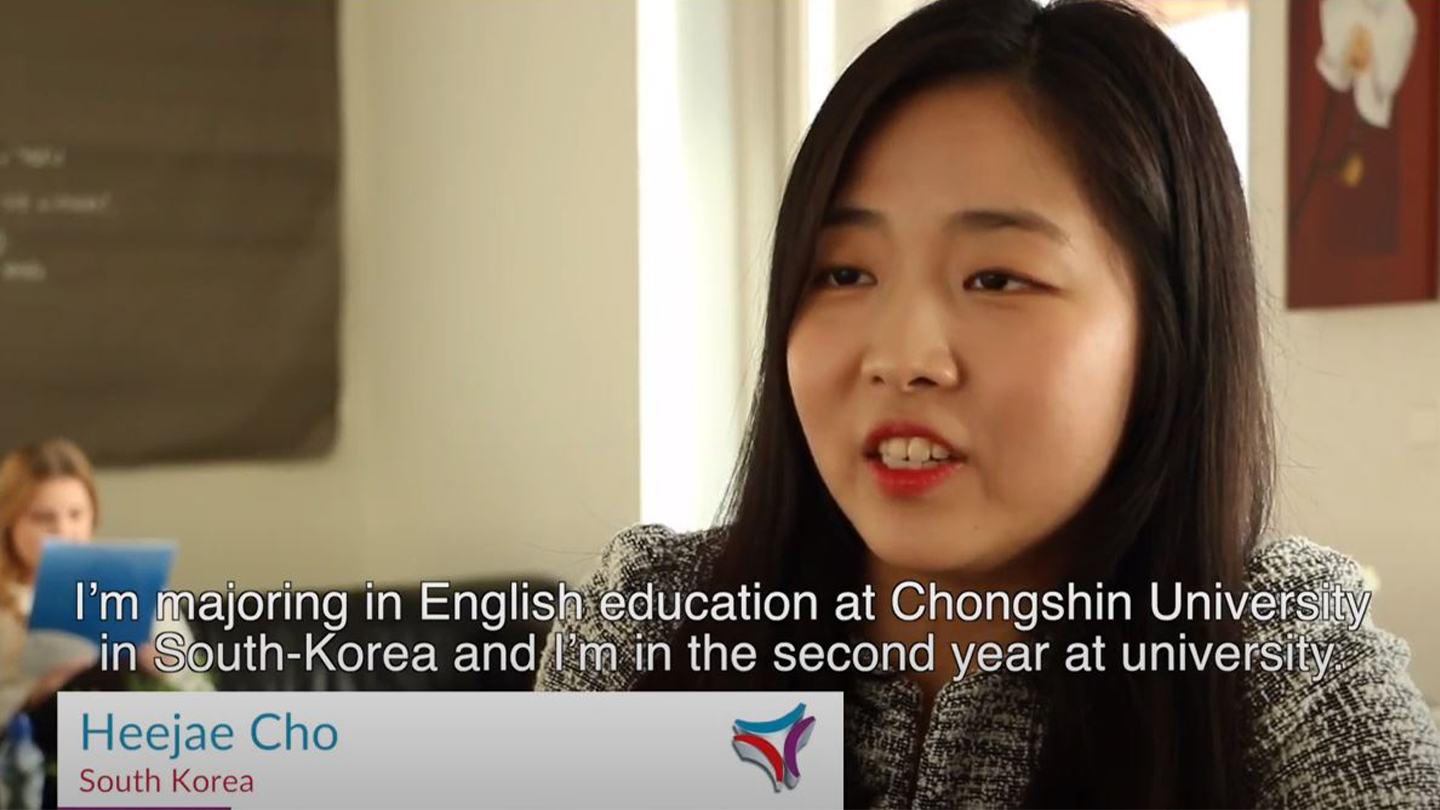 Testimonial International class - Heejae Cho from South Korea